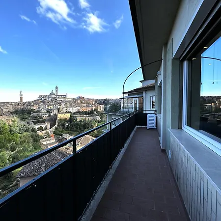 Skyline- 3 With View Apartment Siena